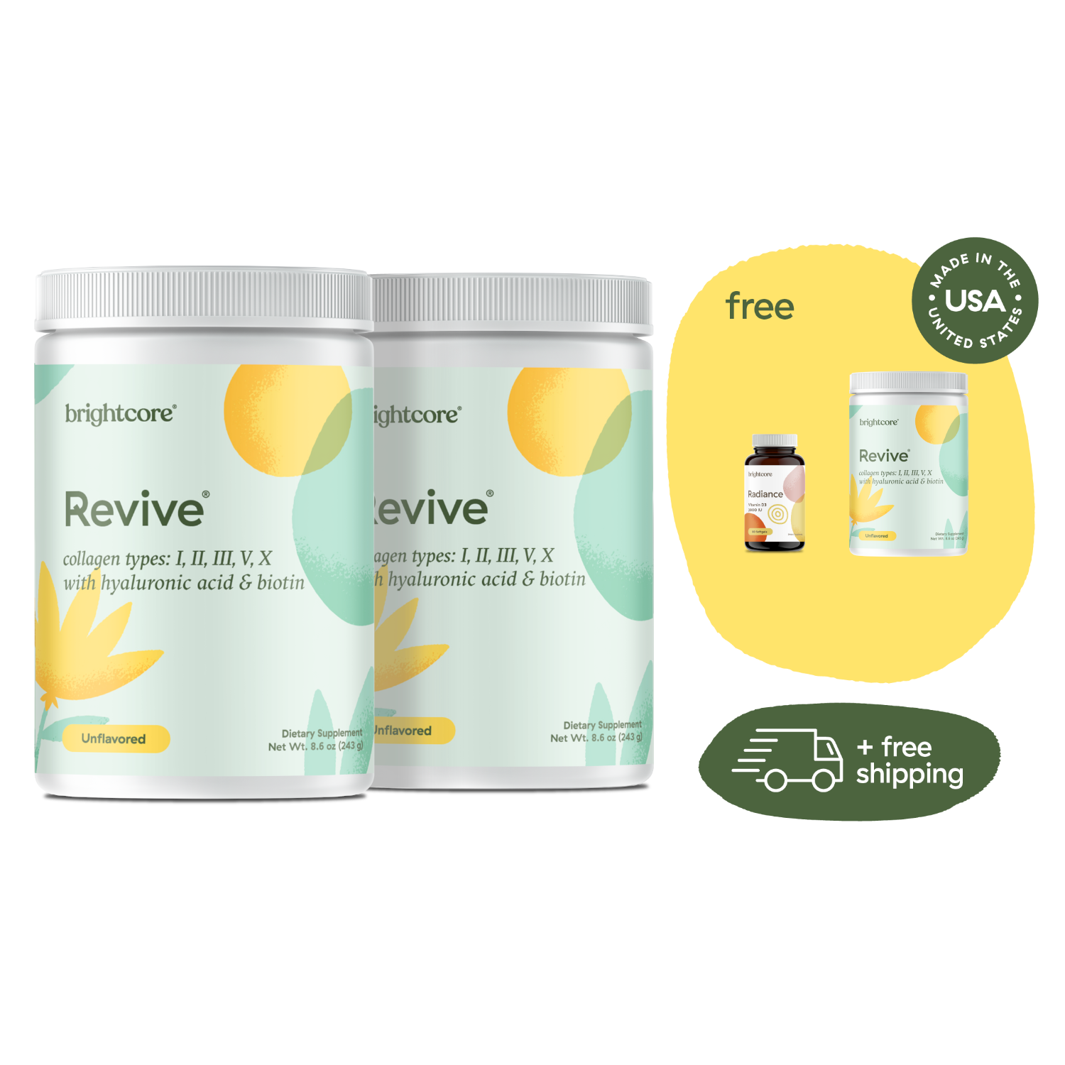 Revive® (Multi Collagen) and Vitamin D3 Special